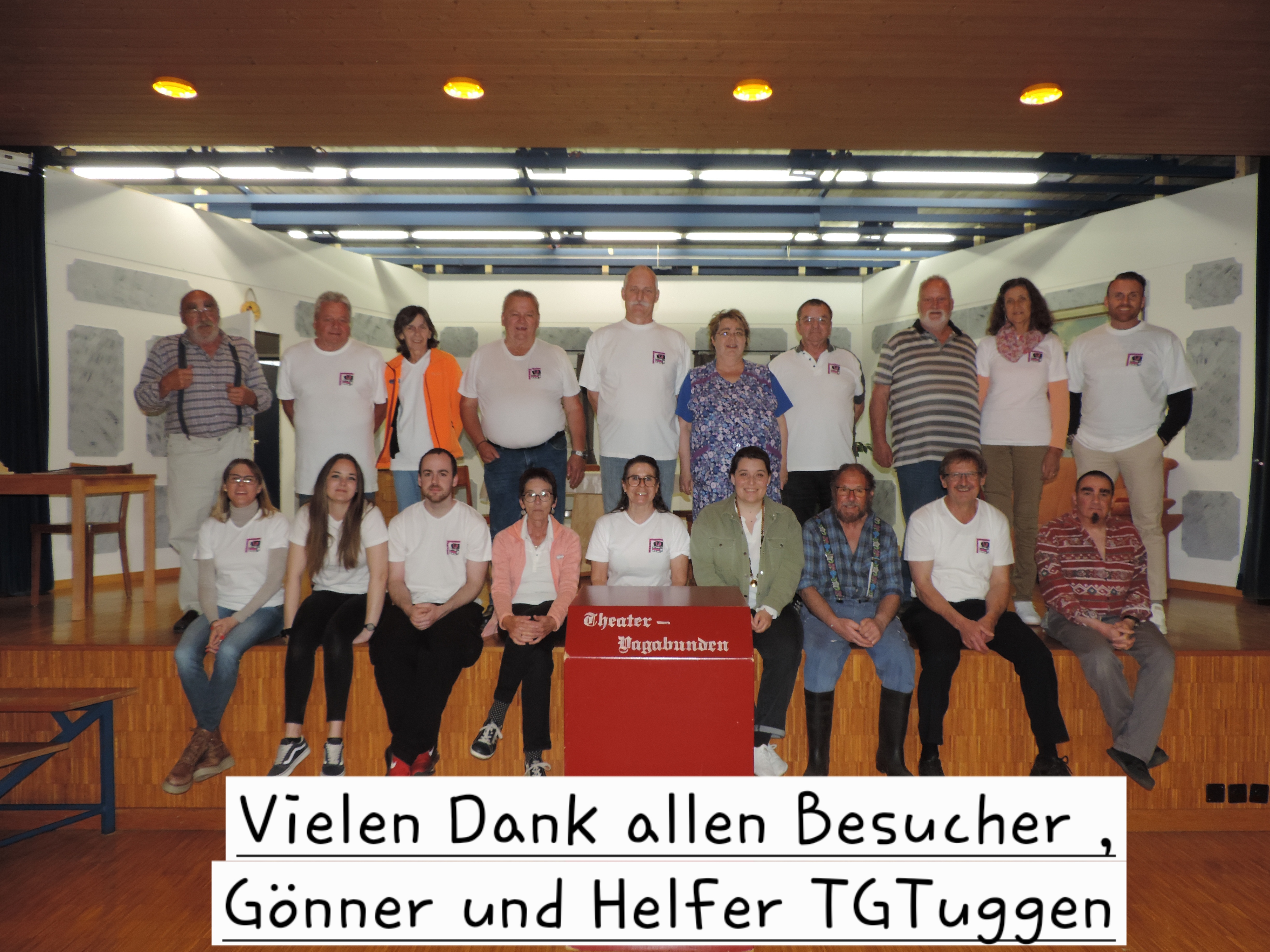 Theater Vagabunden Tuggen - Ensemble 2025, Theaterverein Tuggen