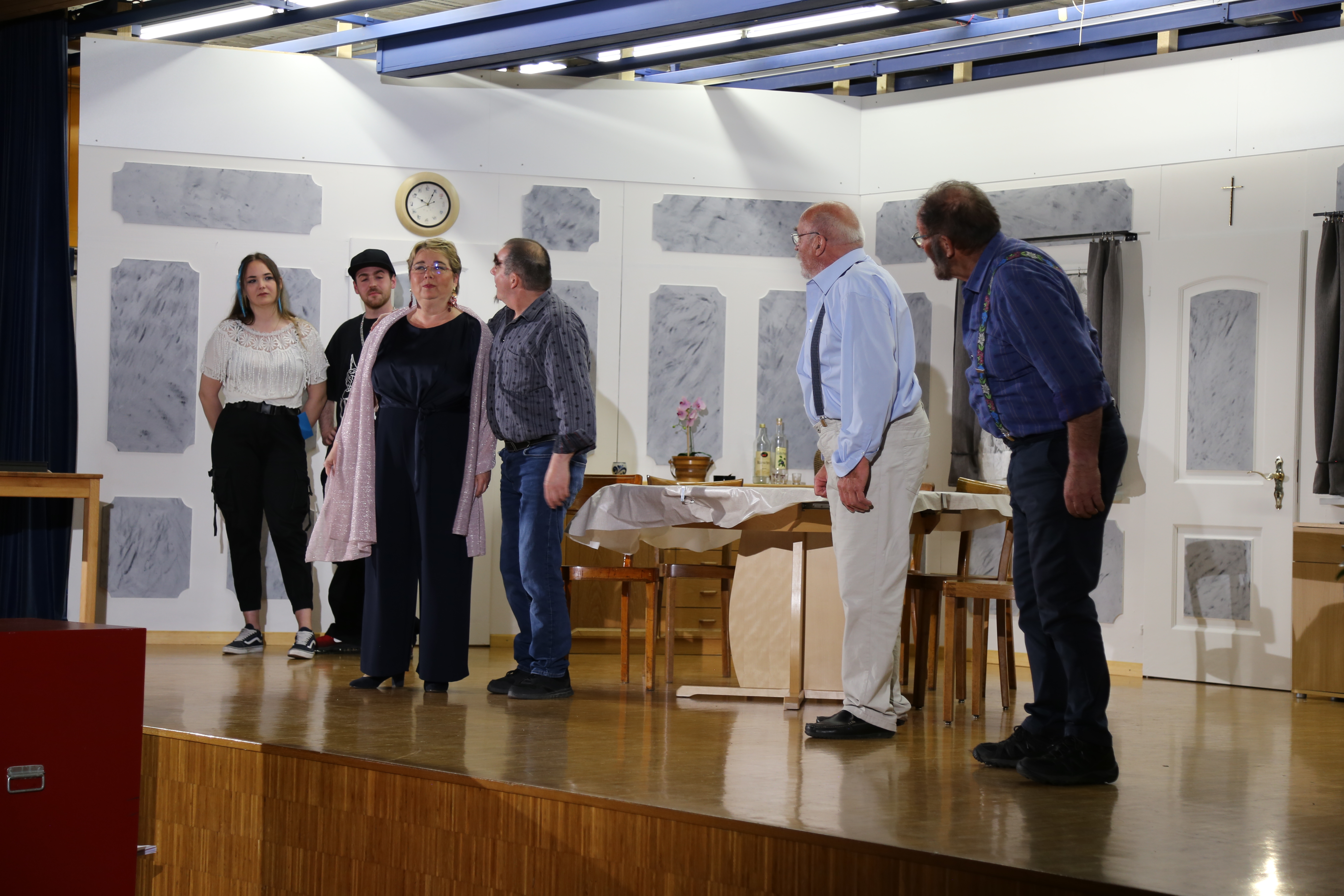 Theater Vagabunden Tuggen - Theaterperformance 2025, Bühnenbild